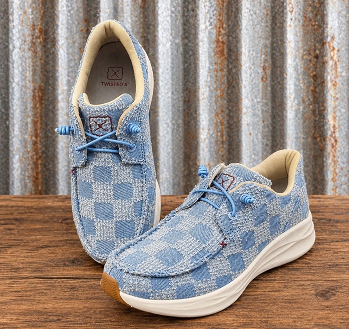 Twisted X Ladies Ultralite Casual Moc - Denim - Image 3
