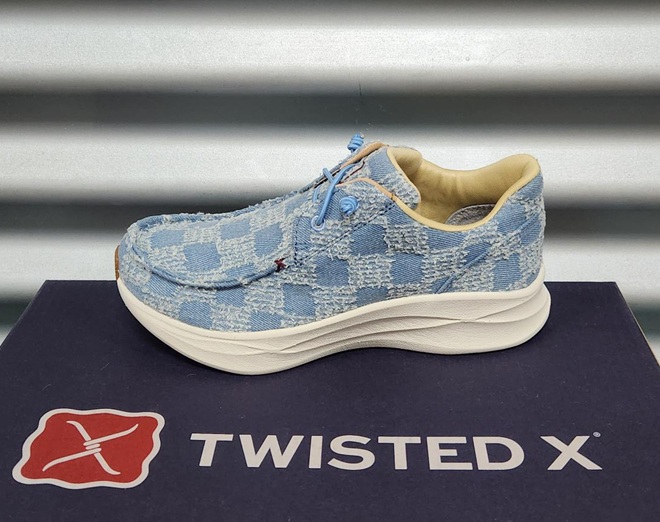 Twisted X Ladies Ultralite Casual Moc - Denim - Image 4