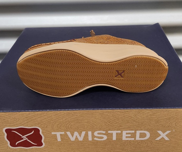 Twisted X Ladies Ultralite X Casual Moc - Tooled Spice - Image 2