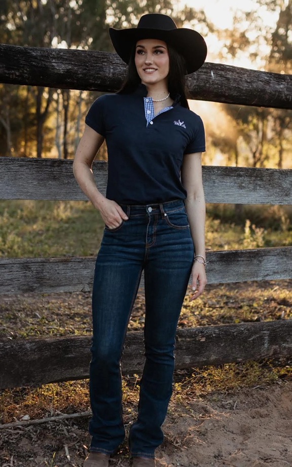 Wild Lace Ladies Rancher High Rise Jeans - Image 2