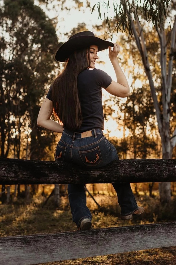 Wild Lace Ladies Rancher High Rise Jeans - Image 3