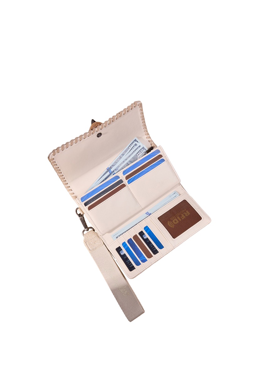 Wrangler Ladies Avery Wallet - Light Tan - Image 2