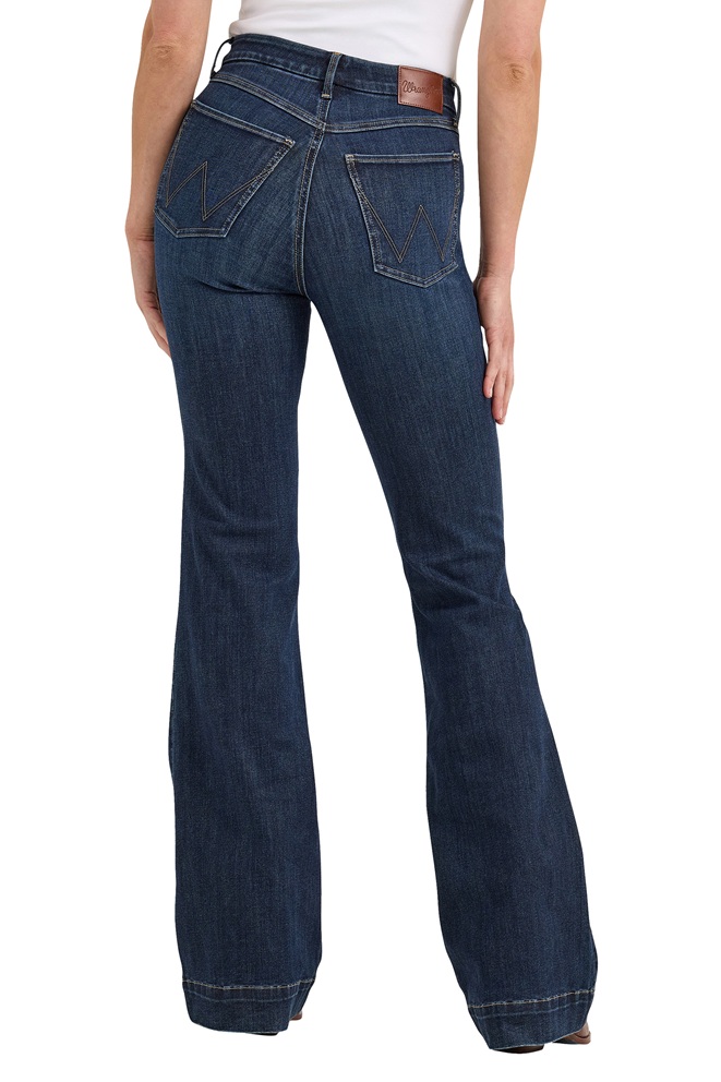 Wrangler Ladies Bespoke Jeans - Hi Rise Trouser - Alexandra - Image 3