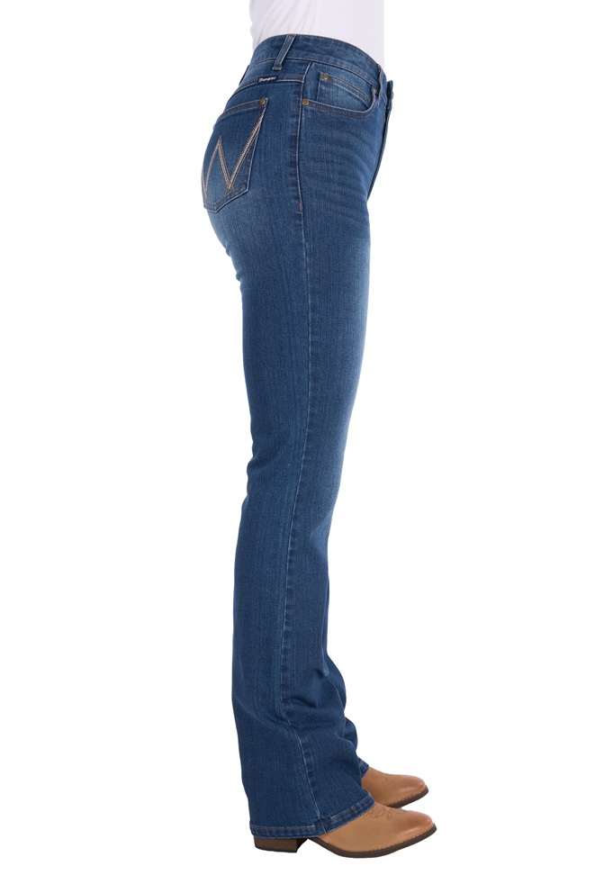 Wrangler Ladies Etta Hi Rise Bailey Jeans - Image 3