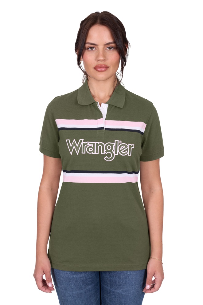 Wrangler Ladies Hallie Polo - Image 2