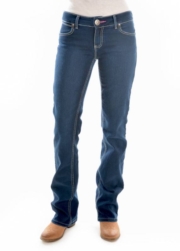 Wrangler Ladies Mae Jeans - Carolina Breakaway - Image 2