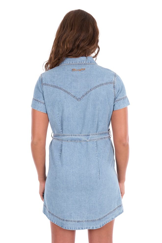 Wrangler Ladies Marla Denim Dress - Image 3