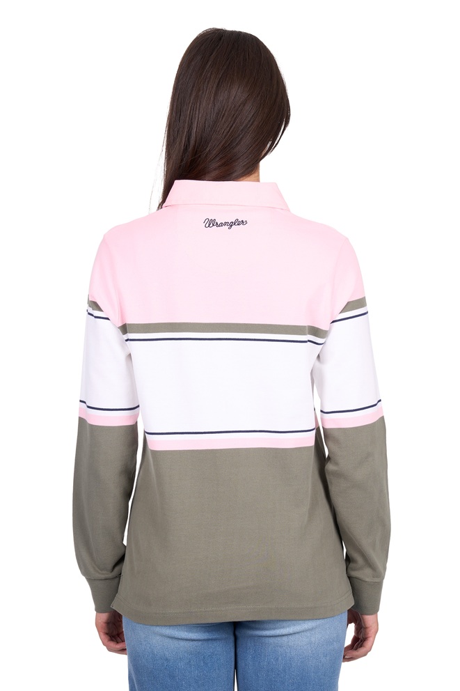 Wrangler Ladies Luella Rugby - Image 3