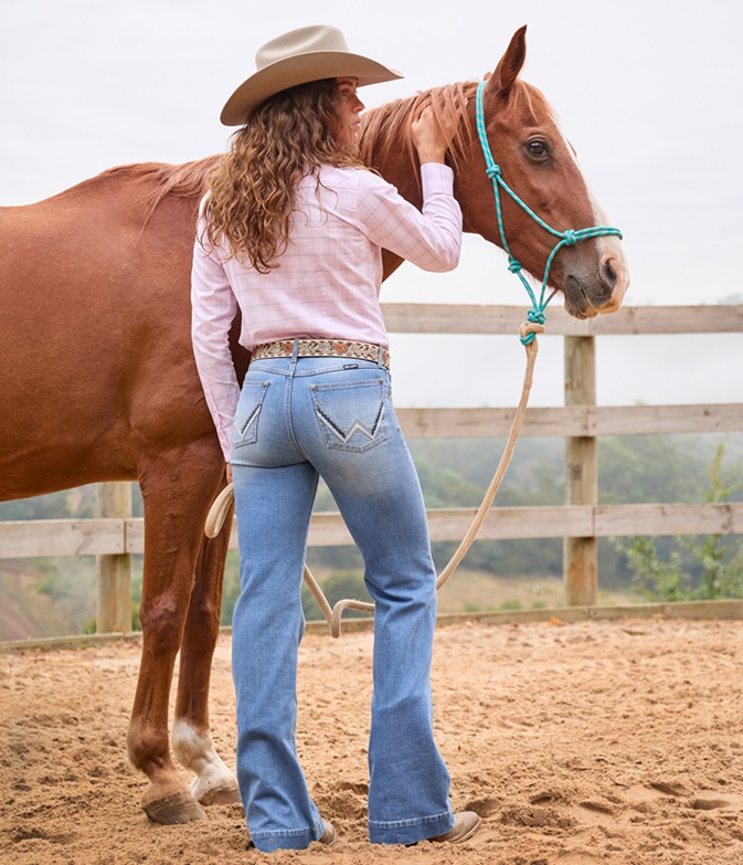 wrangler margo trouser jean