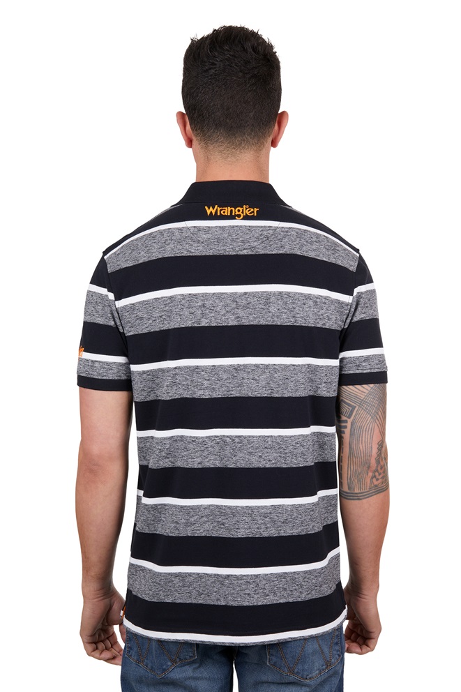 Wrangler Mens Jake 1 Pocket Polo - Image 2