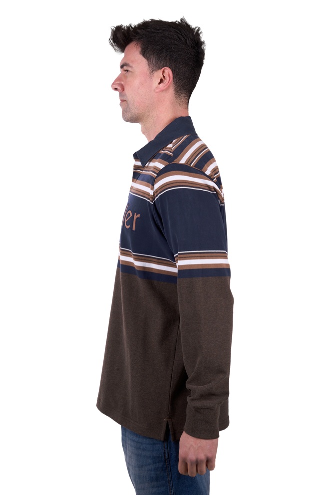 Wrangler Mens Nico Rugby - Image 2
