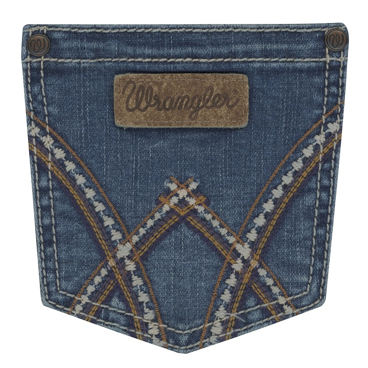 Wrangler Ladies Retro Mid Rise Boot Cut Jeans - Mae - Image 3