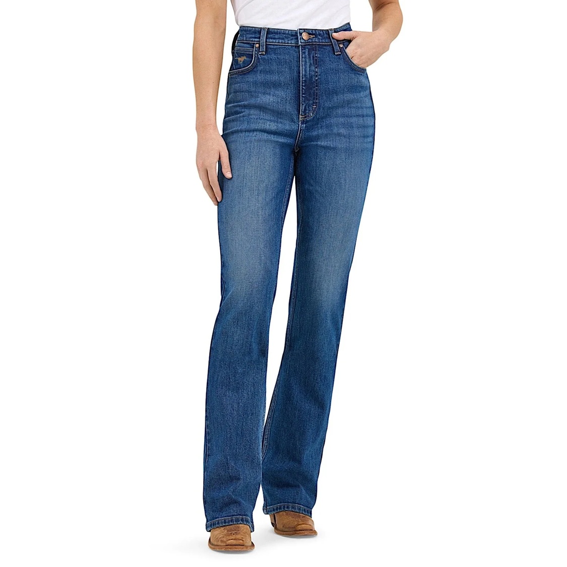 Wrangler Ladies Rodeo High Rise Jeans - Lillian - Image 2