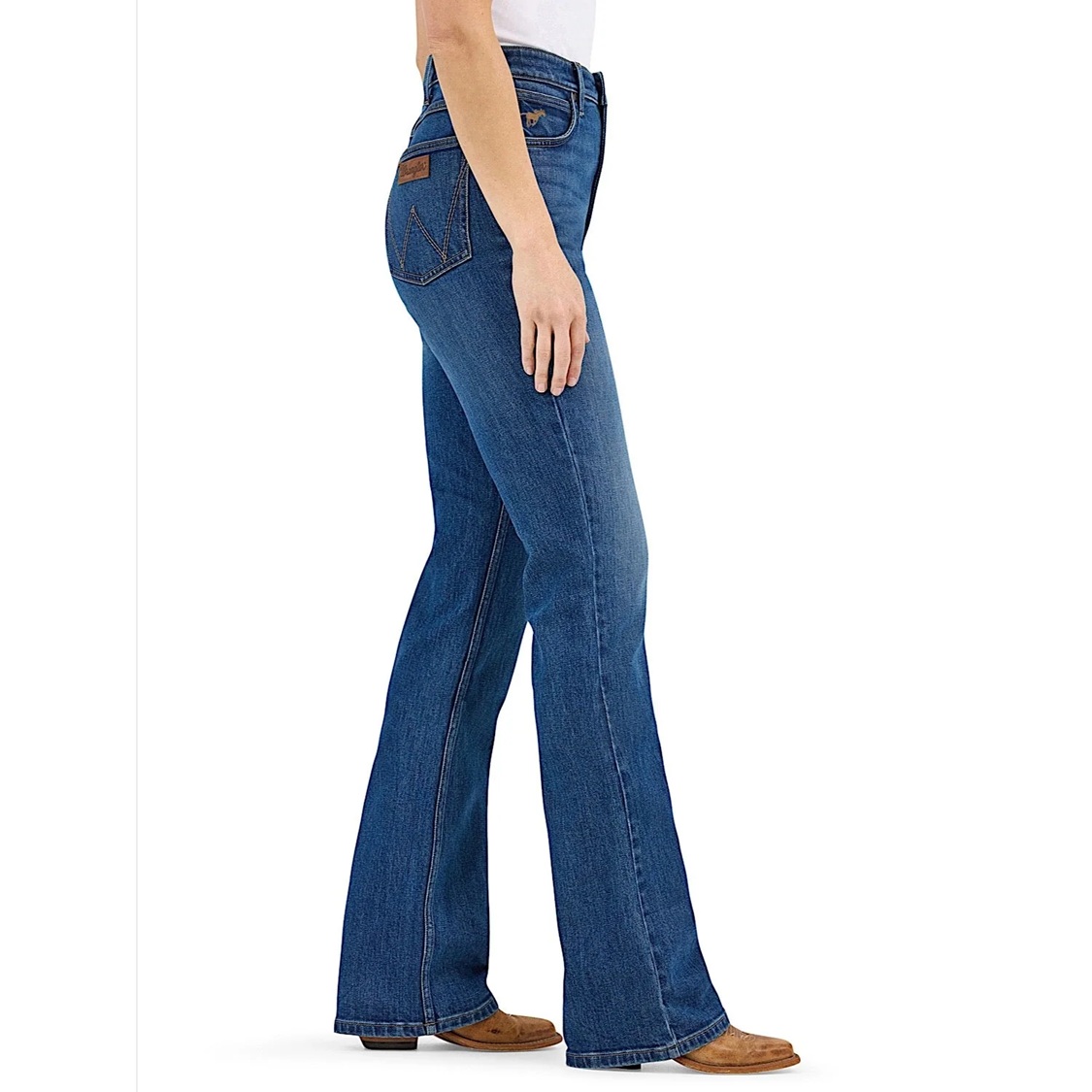 Wrangler Ladies Rodeo High Rise Jeans - Lillian - Image 4
