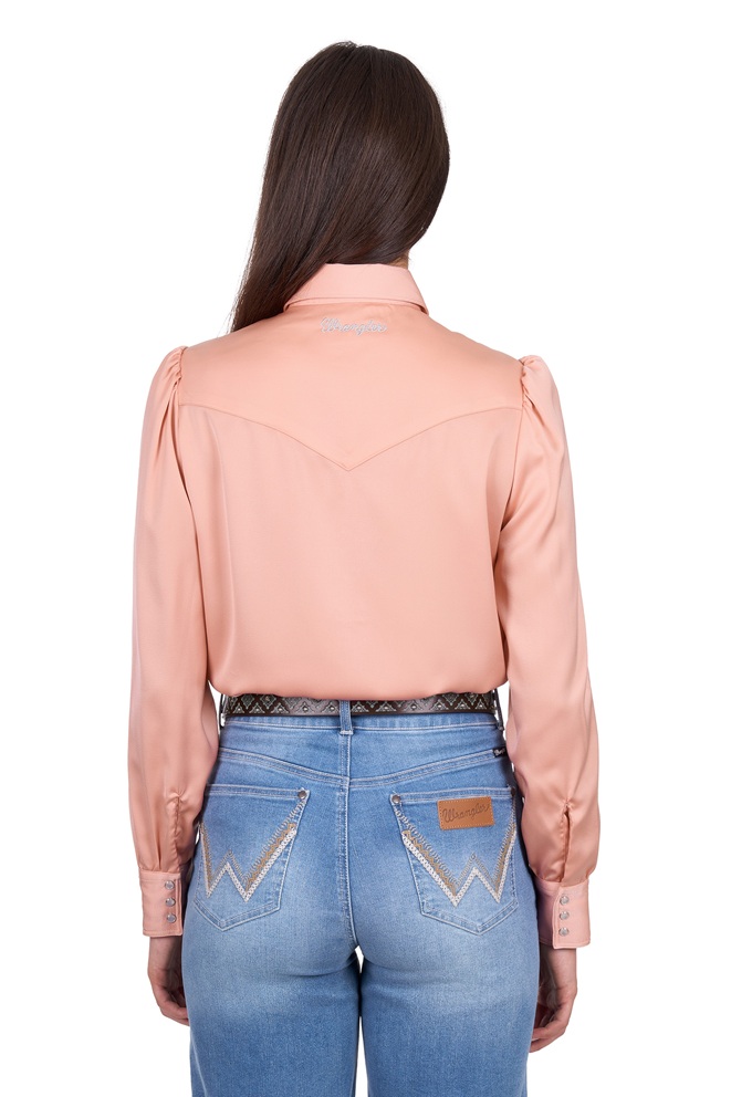 Wrangler Ladies Scarlet Shirt - Image 2