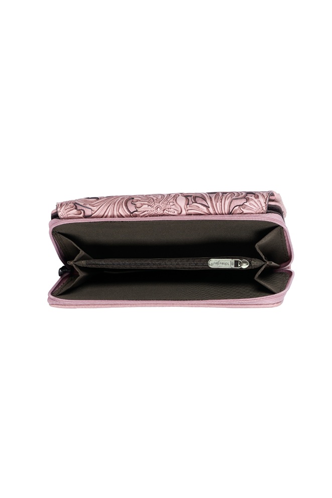 Wrangler Ladies Solana Wallet - Pink - Image 2